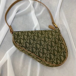 Vintage Dior saddle Pochette
